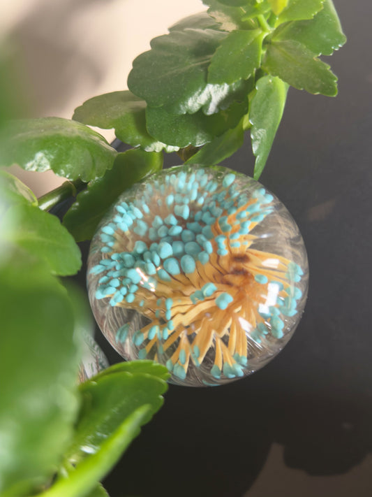 Large Glass Match Jar