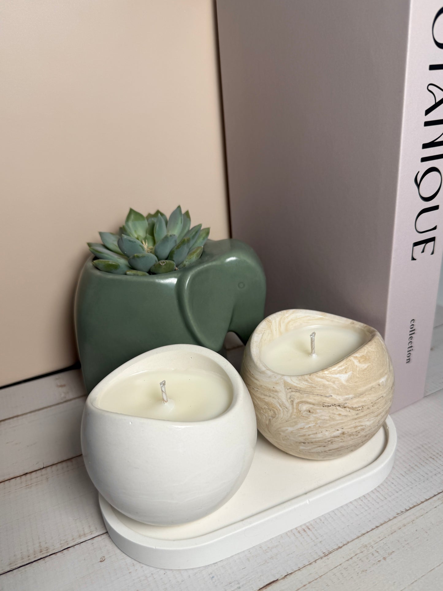 Spring Duo Ceramic Candles - Limited Edition