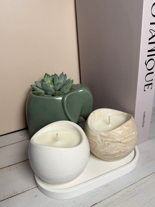 Spring Duo Ceramic Candles - Limited Edition